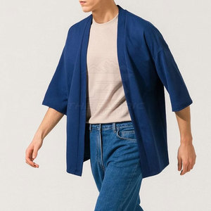 Chaqueta Kimono Japonesa Premium Ligera para Hombre, Invierno, Lavada, con Frente Suave y Cómodo, Costuras Reforzadas, Duradera, Servicio OEM - Product Image 5