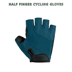 Guantes de Ciclismo de Medio Dedo con Gel, Absorbentes de Impactos, Transpirables, para Bicicleta de Montaña y Carretera, Unisex - Product Image 3