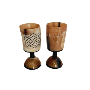 Copa de Cuerno de Buey Hecha a Mano, Taza de Cuerno de Vaca, Vajilla de Cuerno de Búfalo de Primera Calidad, Duradera, Rústica, Decorativa, Regalo Tradicional, Coleccionable - Product Image 3