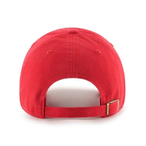 New Arrival High Quality Cotton Breathable Waterproof Sports Caps <b>Red</b> Unisex Baseball Caps Custom Embroidery logo Hat Made - Product Image 2