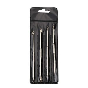 Blackhead Removal Tool Kit Customized Package Professional Quality Stainless Steel Desktop <b>Nose</b> <b>Strip</b> Blackhead Removal Tool - Product Image 5