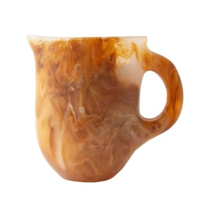 Oferta Especial 2026: Tazas de Resina Coloridas con Diseño Bohemio, Patrón de Mármol, Asa Ergonómica, Multicolor, Varios Tamaños para Uso en el Hogar, Fiestas y Viajes - Product Image 1