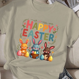 Camiseta cómoda de mujer Animals Happy Easter - Product Image 2