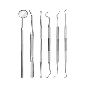 Kit d'examen dentaire manuel en acier inoxydable de haute qualité |   Ensemble de 51 instruments chirurgicaux certifiés CE, adaptés à l'autoclave | - Product Image 4