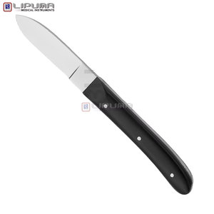 Couteau à plâtre HOPKINS, manche en bois, 20,0 cm, acier inoxydable chirurgical de haute qualité, certifié MOL, instruments chirurgicaux - Product Image 4