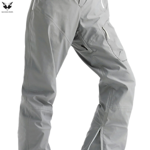 High-Performance Water-Resistant Gray With Adjustable Straps & Cargo Pockets for Winter Wear Bib <b>Waterproof</b> Outdoor Ski <b>Overalls</b> - Product Image 6