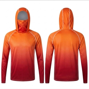 Customized Printing Hoodie Outdoor Fishing Set Sunscreen Quick Drying Long Sleeve <b>Face</b> Protection Fishing Hoodie - Product Image 1