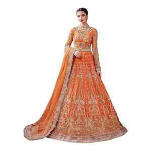 Amazing Bridal Style Dress Best Pakistani Bridal Dresses by <b>Top</b> Designers to Wear on Your Wedding <b>Party</b> Wear Evening Dresses - Product Image 1