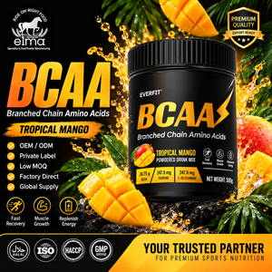 Concentré de protéines de lactosérum Elma Food 1KG Sans sucre ajouté 50 portions Formule de croissance musculaire BCAA Sans OGM Poudre de protéines pour adultes - Product Image 1