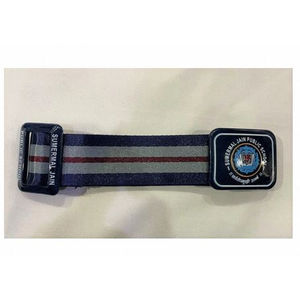 Ceinture scolaire à longueur réglable, utilisation durable, design simple avec boucle en fer, polyester, FASHION SUTRA, meilleur prix - Product Image 1