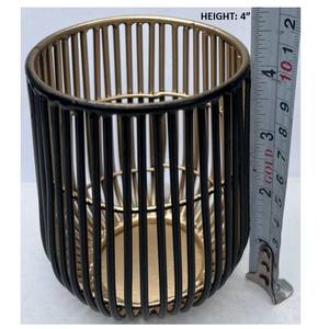 Support de bougie chauffe-plat en fil métallique, best-seller et tendance, porte-bougie votif en fil métallique, charme lumineux et chaleureux, décoration moderne pour la maison - Product Image 3