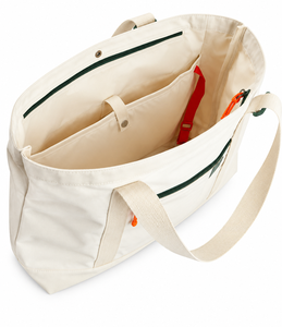 Sac fourre-tout messager en toile personnalisé en gros, en coton doux, multi-poches, pour voyage en extérieur, sac à main, sac à bandoulière avec logo - Product Image 3