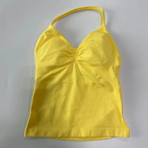 Débardeur sans manches de haute qualité pour homme 2026 avec soutien-gorge intégré, débardeur dos nu extensible pour femme, vêtements de sport décontractés BY BS - Product Image 5