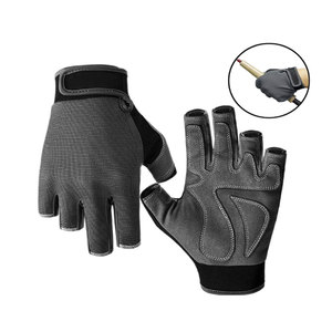 Premium Anti-slip Shock Breathable Fingerless Fishing <b>Gloves</b> Sun Protection For Outdoor Activities Like Fishing <b>Sailing</b> <b>Gloves</b> - Product Image 1