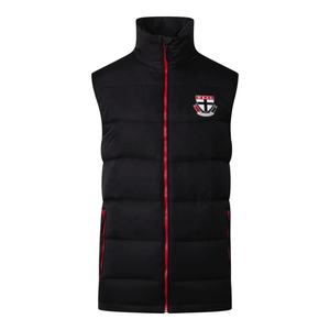 Gilet d'hiver sportif pour homme Mockup Corporation - Imperméable, séchage rapide, respirant, couleur personnalisée, motif uni, fermeture éclair - Product Image 5