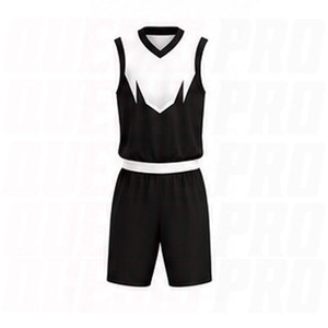 Ensemble d'uniformes de basketball personnalisés de qualité supérieure, 100% polyester respirant et léger, maillot et short sublimés pour équipe - Product Image 2