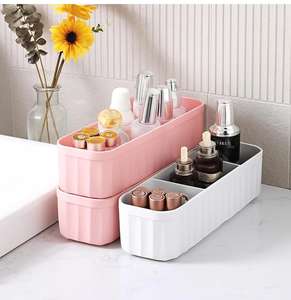 Zenara PP Injection Molded Five Compartment Underwear <b>Socks</b> Clothing Storage Box <b>Organizer</b> - Product Image 5