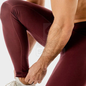Legging de compression pour homme de haute qualité, respirant, séchage rapide, taille élastique, meilleure vente, prix bas, vêtements de fitness - Product Image 6