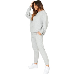 Ensemble de 2 pièces pour femme, 2020, haut court, sweat-shirt à capuche, vêtements de sport en Velours - Product Image 3