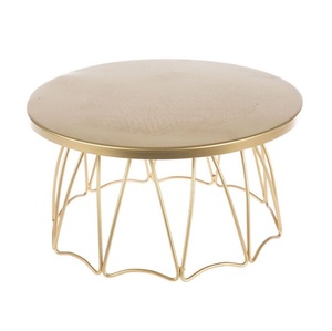 Support de présentation de gâteaux en métal durable pour réceptions de mariage, fêtes d'anniversaire, tables de desserts et utilisation en boulangerie - Product Image 5