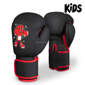 Vente d'usine Prix bas Gants de boxe pour enfants Cuir véritable Tissu Gants de boxe pour jeunes Gants de boxe de qualité supérieure - Product Image 2
