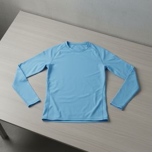 Camiseta de Compresión para Hombre, Cuello Alto, Manga Larga, Deportiva, para Correr, Fitness, Capa Base, Entrenamiento de MMA, Rashguard - Product Image 1