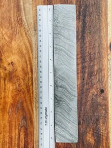 ใบมีดเปล่าทำมือเกรด DIY คุณภาพสูงจากเหล็กดามัสกัส ขนาด 10 นิ้ว สำหรับทำมีดล่าสัตว์ มีดสกินเนอร์ และมีดดาบ - Product Image 6