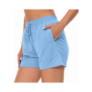 Shorts pour femmes avec logo personnalisable, shorts de sport taille haute pour femmes, shorts de fitness tendance pour l'été - Product Image 5