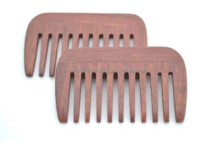 Peine de madera de alta calidad para peine de cuerno de pelo de madera Natural completa para el cabello con la mejor alta calidad con precio asequible - Product Image 3