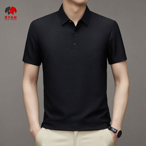 เสื้อโปโลดีไซน์สั่งทำพิเศษสำหรับผู้ชายจาก Ryan Pro Gear เนื้อผ้าระบายอากาศได้ดี สวมใส่สบาย ปกคอพับ สีพื้น - Product Image 2