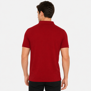 Polo homme tendance avec un design moderne, tissu doux, facile à porter, parfait pour le streetwear et les tenues quotidiennes, élégant et stylé. - Product Image 1