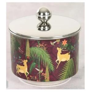 Purple Enamel Finished Metal Fruit Server Bowl With Lid Standard Quality <b>Dinnerware</b> for Daily Home Use Wholesale Price Bowl - Product Image 1