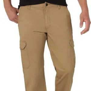 Düğme kapatma erkek pantolon Spandex/Polyester malzeme 6 cepler pantolon erkekler için moda giyim pantolon sıcak satış erkek kolej pantolon