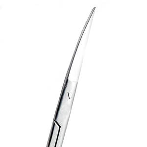 Juego de Tijeras de Acero Inoxidable con Hojas Curvas para Mano Derecha, para Belleza y Cuidado Personal, Tijeras para Vello Facial, Cutículas, Manicura y Uñas - Product Image 4