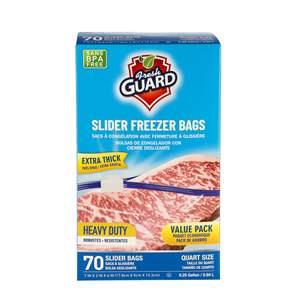 Paquete de 70 Bolsas de Almacenamiento con Cierre Hermético, Resistentes, para Organización de Alimentos, Conservación de Alimentos Frescos, Bolsas para Congelador - Product Image 2