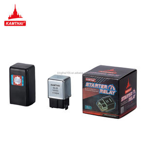 Реле KAMTHAI, стартер, соленоид с колпачком, реле 12 В для мотоцикла Honda Dream, WH110-125 мото, скутера, <span class=keywords><strong>Bajaj</strong></span>, реле стартера, PCX - Product Image 1