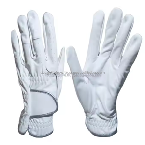 Guantes de golf para zurdos personalizados de alta calidad para hombres y mujeres Equipo deportivo de cuero Cabretta genuino EOM aceptado - Product Image 1