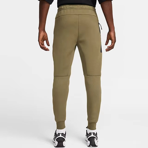 Jogging unisexe en molleton technique pour homme, 100 % coton, toile de haute qualité, confort quotidien, couleur marron, OEM/ODM - Product Image 3