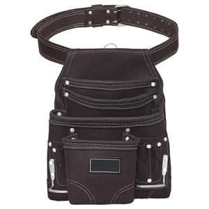 Multi-Pocket <b>Leather</b> <b>Tool</b> Pouch Bag – Available in All Sizes, High-Demand Professional <b>Tool</b> Bag - Product Image 1