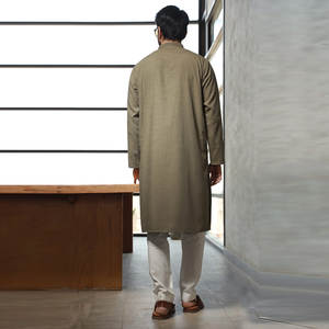 Kurta Shalwar de la Mejor Calidad 2026, Kurta Shalwar Personalizada para Hombre, Kurta Shalwar a la Moda, Kurta Shalwar Bandhgala de Alta Calidad - Product Image 2
