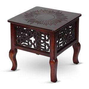 Exclusively Designed Wooden End <b>Table</b> | Coffee <b>Table</b> | Side <b>Table</b> |Small Wooden <b>Table</b> for Living Room & Bedroom Home <b>Decor</b> - Product Image 3