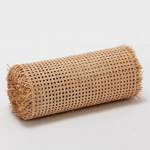 หวายธรรมชาติแบบม้วน ราคาถูก วัสดุทอเป็นแผ่นตาข่ายแบบเปิด สำหรับงานสาน - Product Image 1