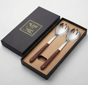 Servidor de Ensalada Simple de Acero Inoxidable, Utensilios para Ensalada con Acabado Clásico Tipo Espejo, Perfecto para Uso Diario en el Hogar y Eventos Corporativos - Product Image 4