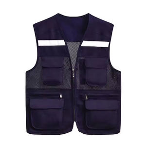 <b>Utility</b> Reflective Safety <b>Vest</b> Lightweight High Visibility Workwear for Contractors Engineers and Field Workers - Product Image 1