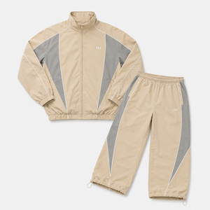 OEM Custom Reflective Windbreaker 100% Nylon Full Zip Stand Collar Jacket Wholesale <b>Waterproof</b> Outdoor Wear Oversized <b>Tracksuit</b> - Product Image 5