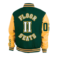 Veste universitaire personnalisée pour l'e-sport, veste bomber de l'équipe, broderie de logo, patch en chenille, veste de merchandising pour club de gaming, OEM ODM