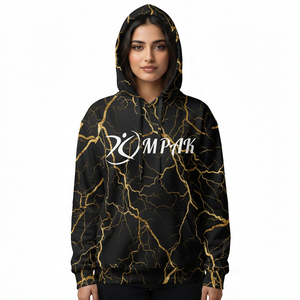 Sudadera con Capucha Bordada Unisex de Estilo Urbano Moderno, con Impresión por Sublimación Completa, Lista para el Invierno, para Uso Casual - Product Image 1