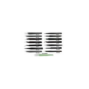 Pinzas de Alta Calidad con Recubrimiento Epóxico Antimagnético Verde, Colección de Herramientas Premium para Joyería y el Mejor Producto al Precio de Mayoreo Más Bajo - Product Image 4