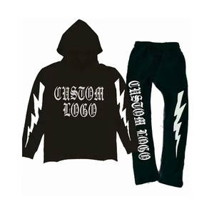 Conjuntos Deportivos de 2 Piezas con Capucha, Transpirables, Impresión 3D, Diseño Personalizado, Alta Calidad, Venta al Por Mayor - Product Image 2