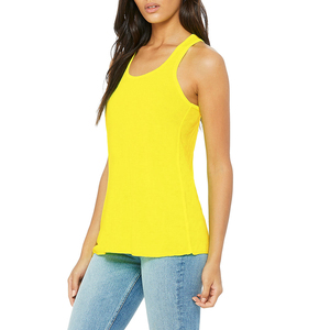 Custom Design Summer 2024 Women's Tank <b>Top</b> O-<b>Neck</b> Sleeveless Knitted Casual <b>Tie</b>-Dyed Anti-shrink 100% Cotton - Product Image 4